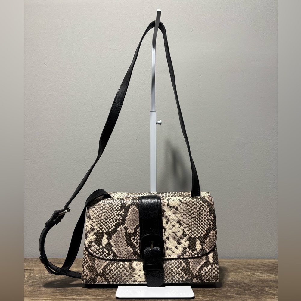 Patricia Nash Tauriana Python Leather Crossbody O… - image 9